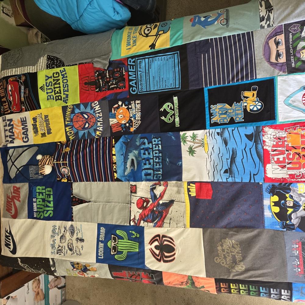 Custom T-Shirt Memory Quilt - Picture 5 of 16
